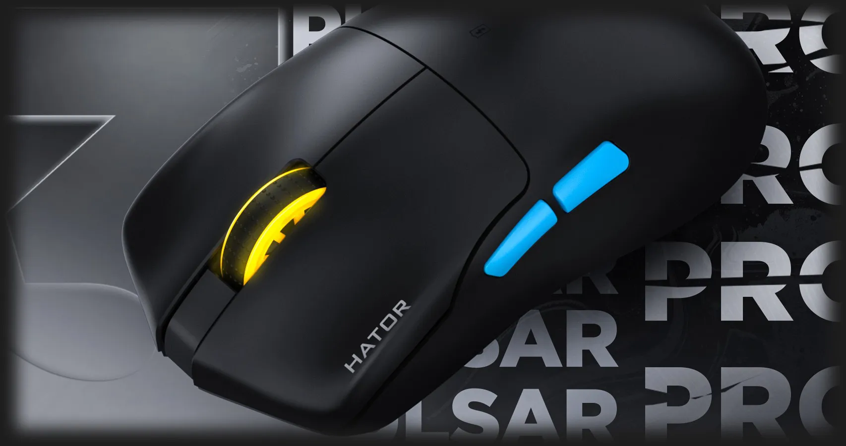 Ігрова миша Hator Pulsar 3 PRO wireless (Black) (HTM640) (UA)