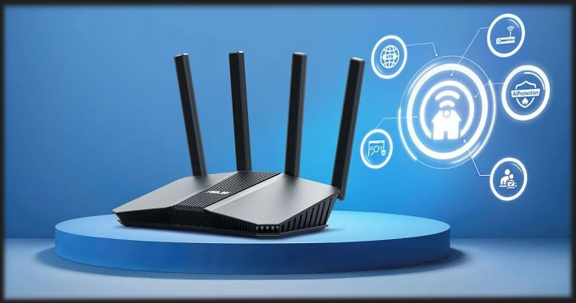 Беспроводной маршрутизатор Asus RT-BE58U (Black)