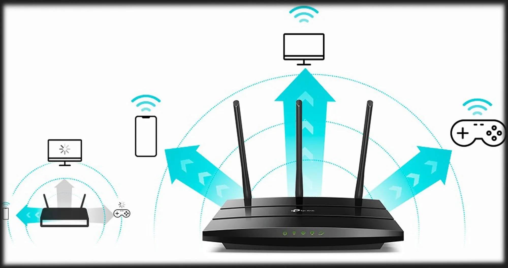 Маршрутизатор TP-LINK ARCHER A8 (Black)