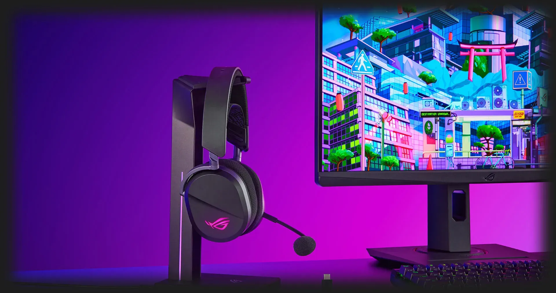 Ігрові навушники Asus