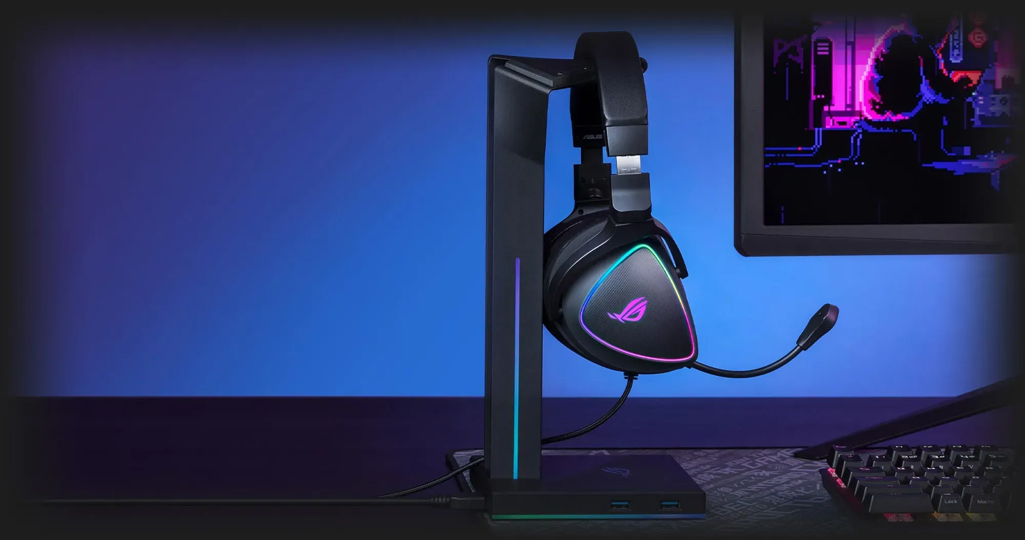 Игровые наушники Asus