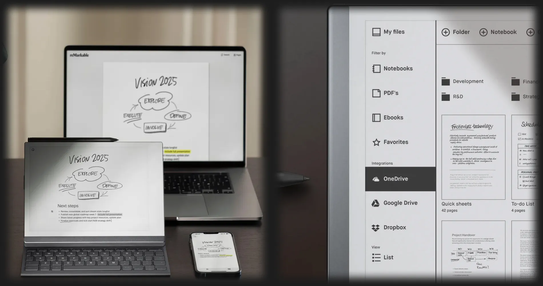 Электронная книга reMarkable 2 + Pen (RM210) (Standard)