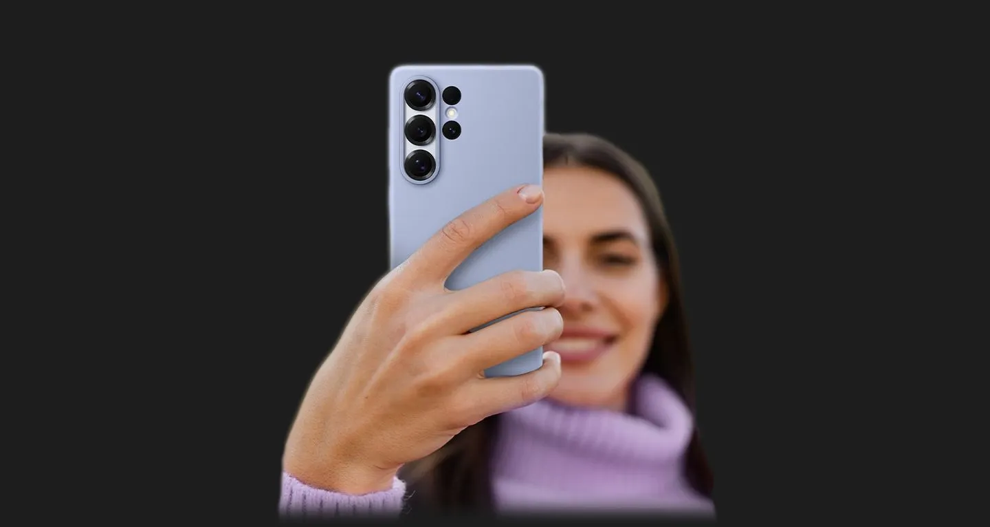 Чехол Samsung Silicone Case для Samsung Galaxy S25 Ultra (Black)