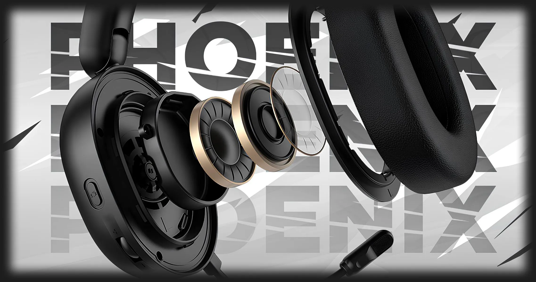 Игровая гарнитура Hator Phoenix 2 Hi-Res wireless (White) (ESH41) (UA)
