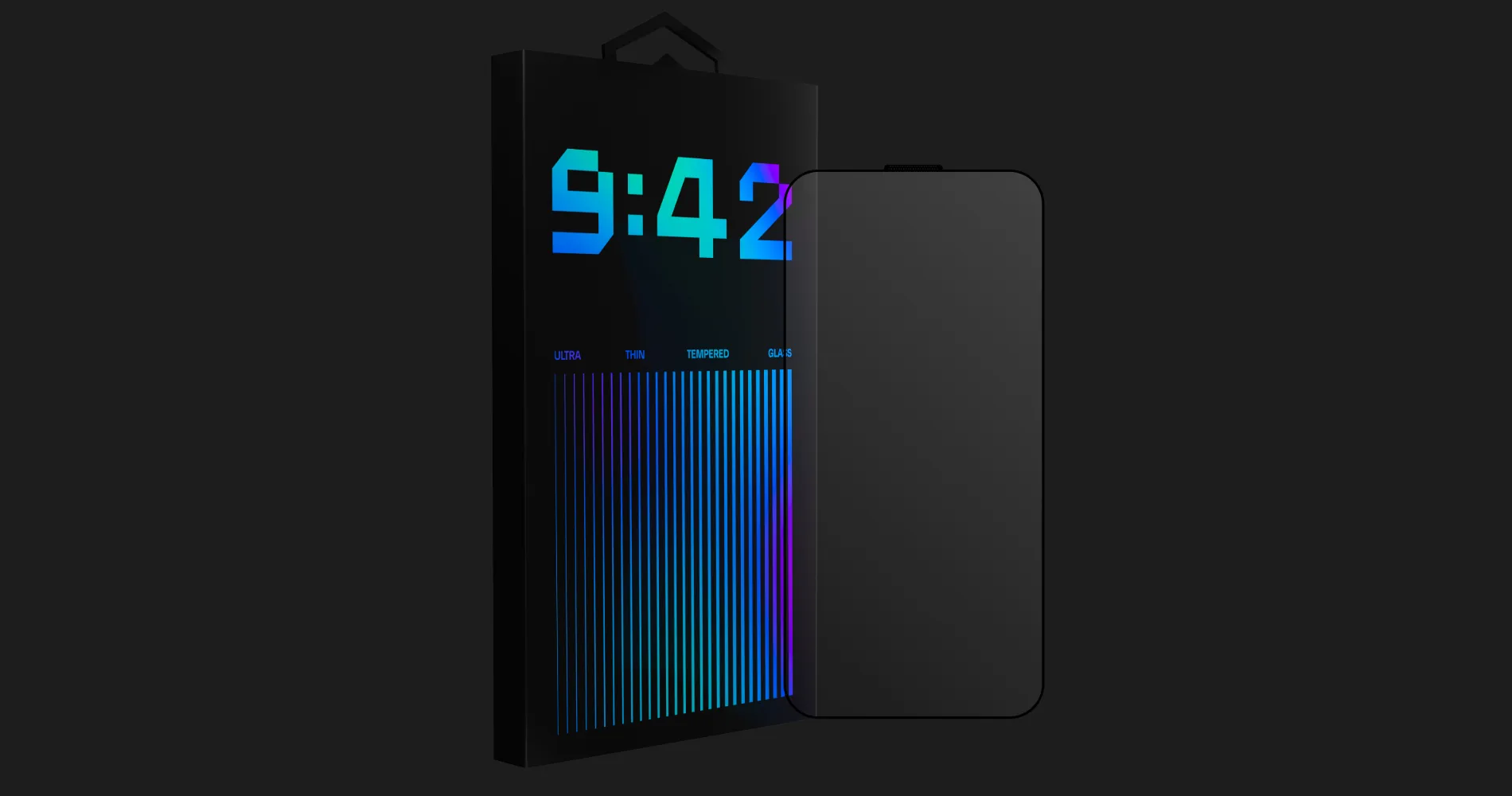 Захисне скло 9:42 Corning Glass для iPhone 16/15