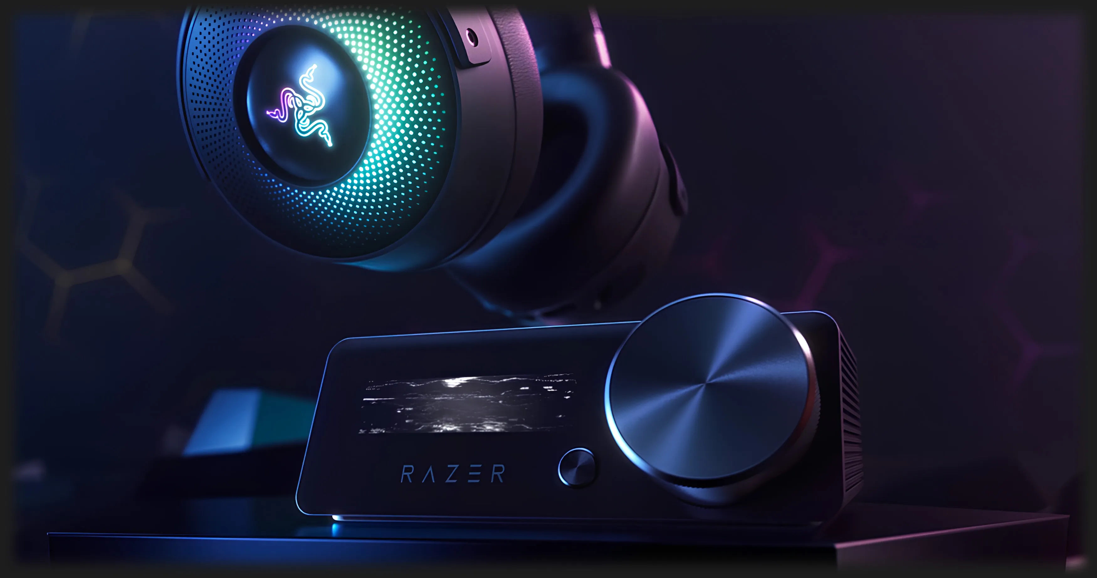 Игровая гарнитура Razer Kraken V4 PRO Wireless (Black) (RZ04-05160100-R3M1) (UA)