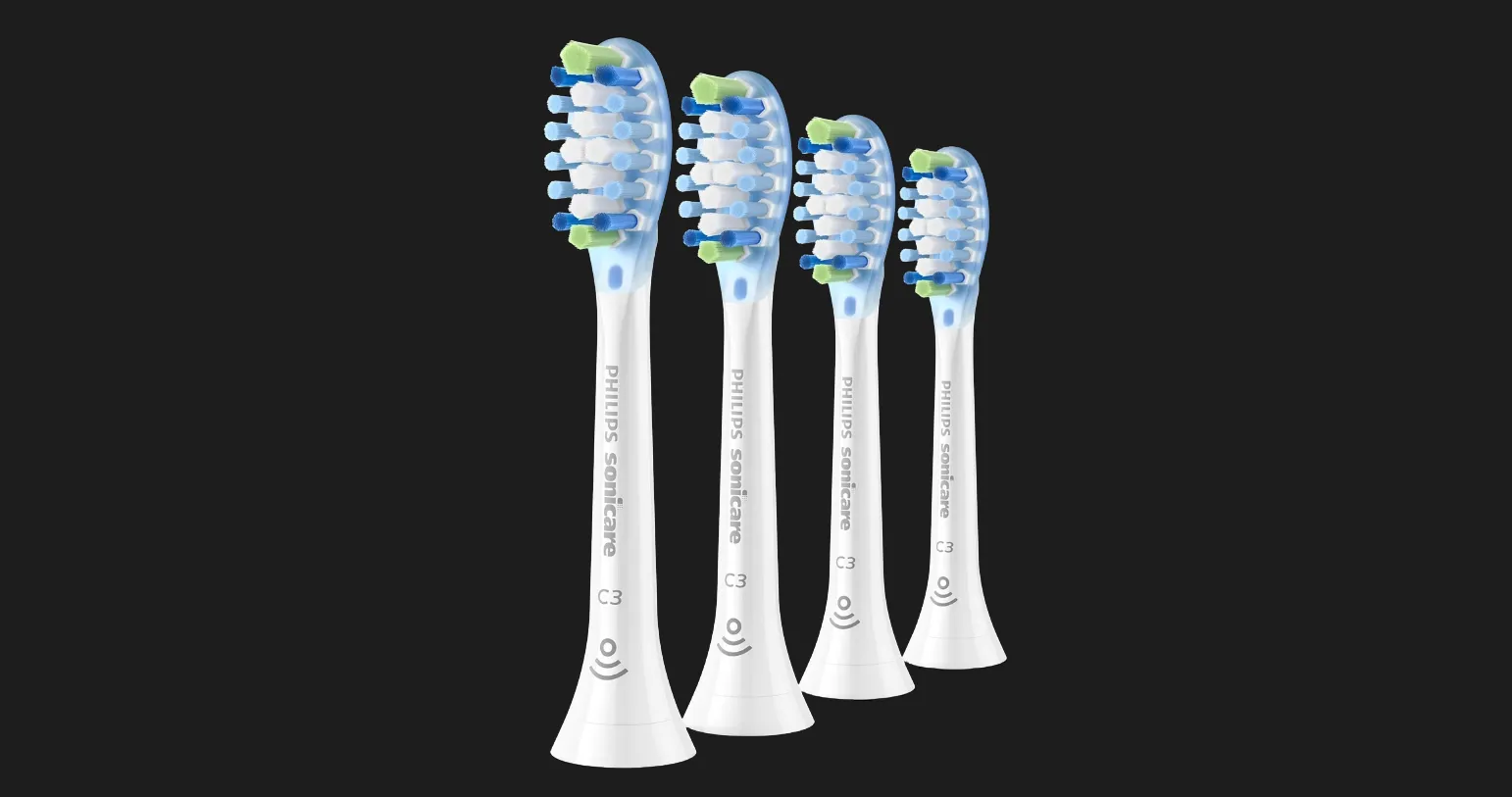 Насадка для зубної щітки Philips Sonicare Premium Plaque Defence (White) (4 шт)