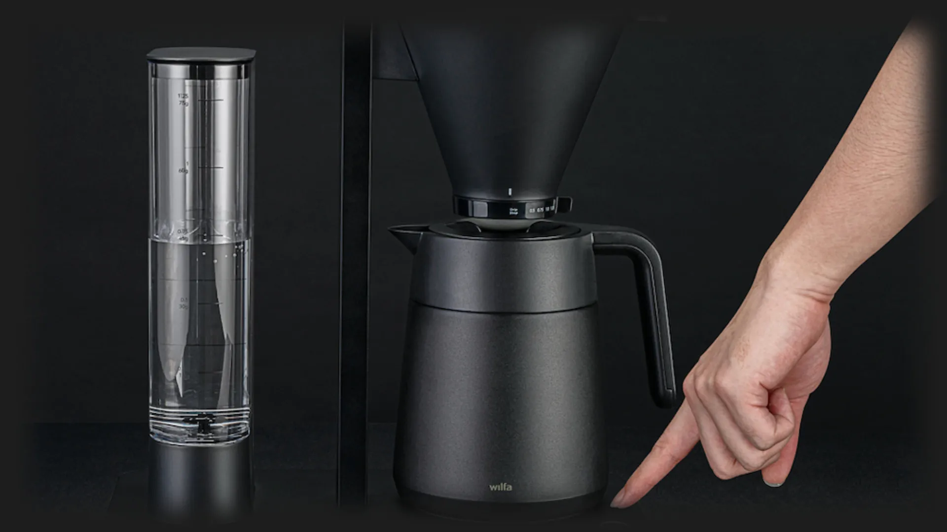 Кавоварка крапельна Wilfa Performance Thermo CM9B-T125 (Black) (UA)