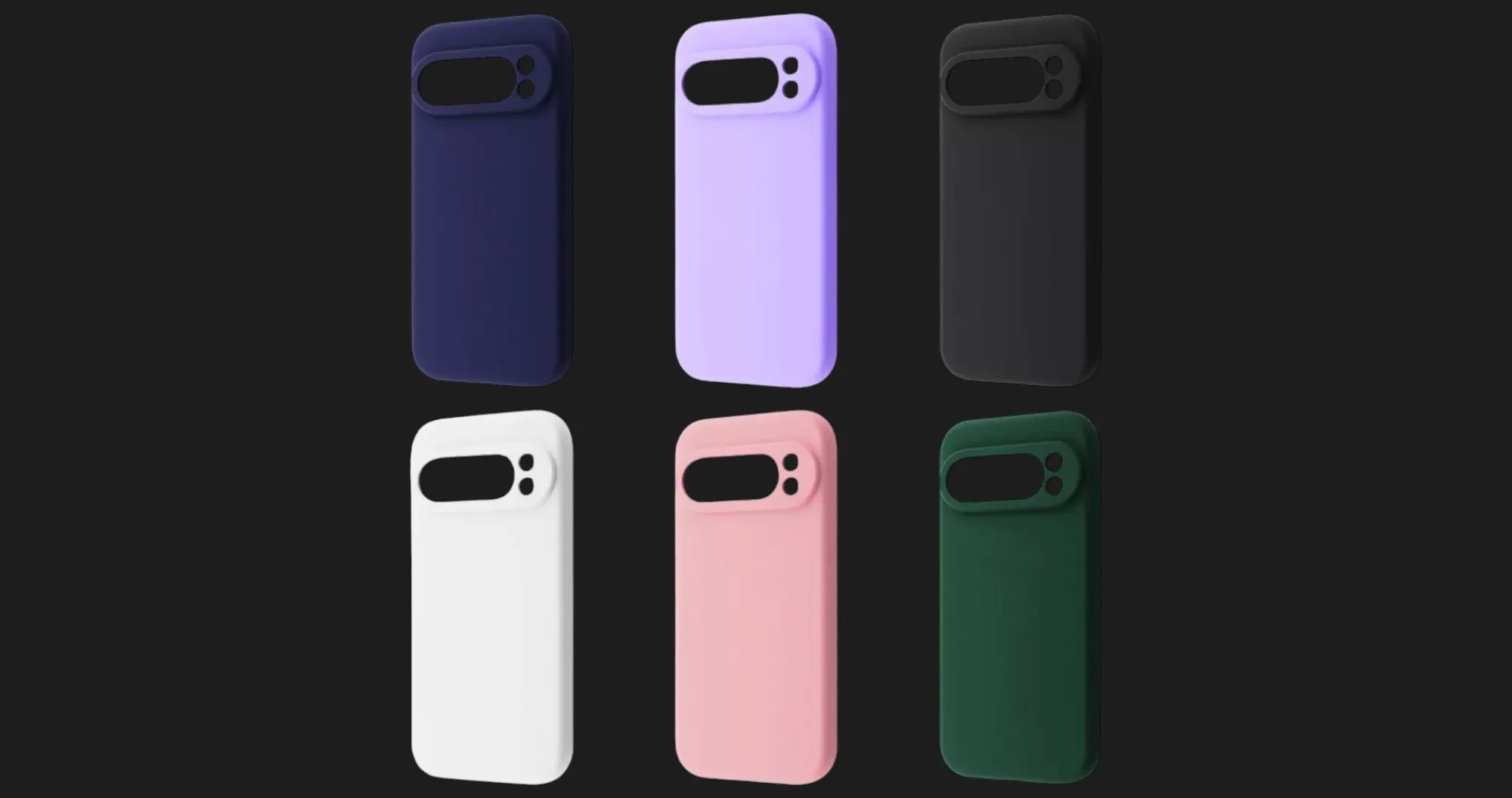 Чехол WAVE Full Silicone Cover для Google Pixel 9 Pro (Black)