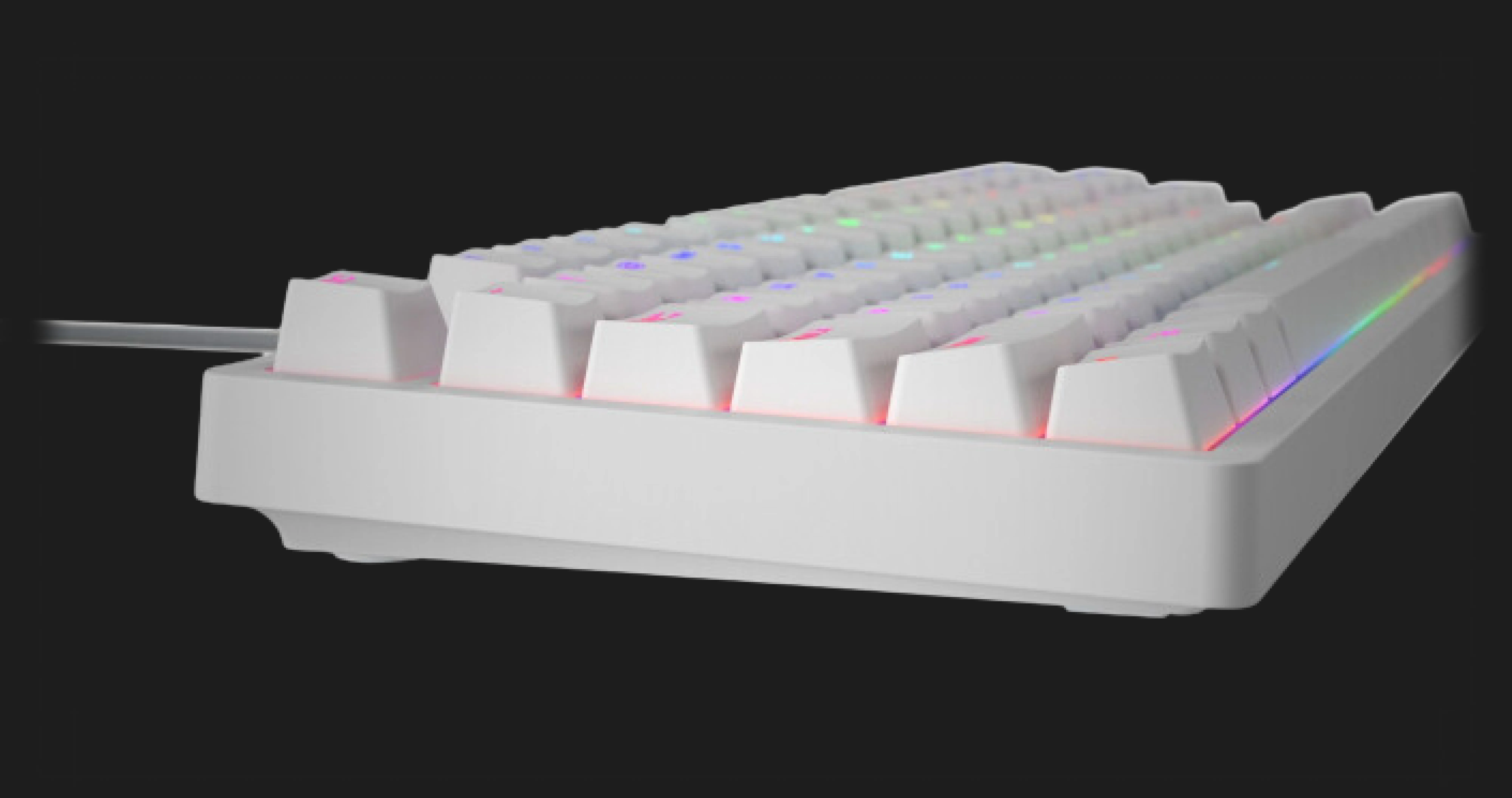 Клавиатура игровая HATOR Rockfall 2 Mecha TKL orange (HTK-521) (White) (UA)