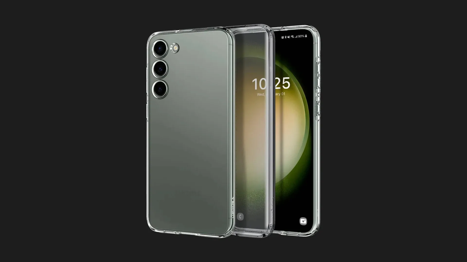 Чохол Spigen Liquid Crystal для Samsung Galaxy S23 (Crystal Clear)