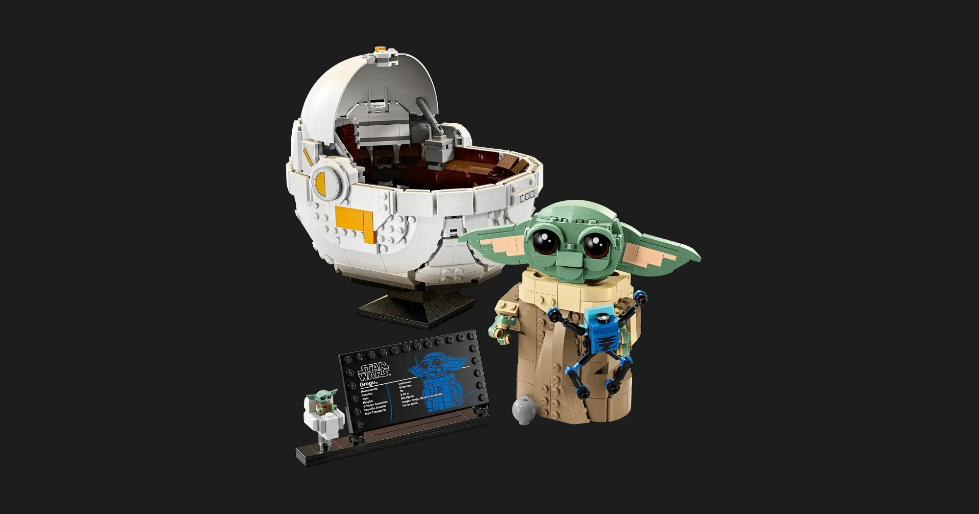 Конструктор LEGO Star Wars Grogu with Hover Pram (75403)