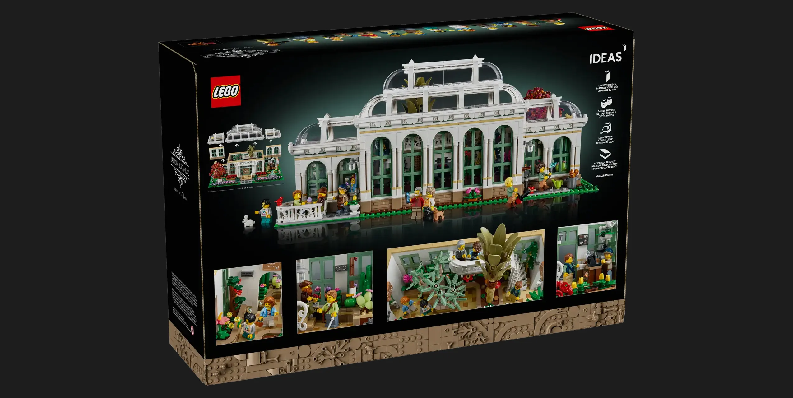 Конструктор LEGO Ideas The Botanical Garden Building Set (21353)