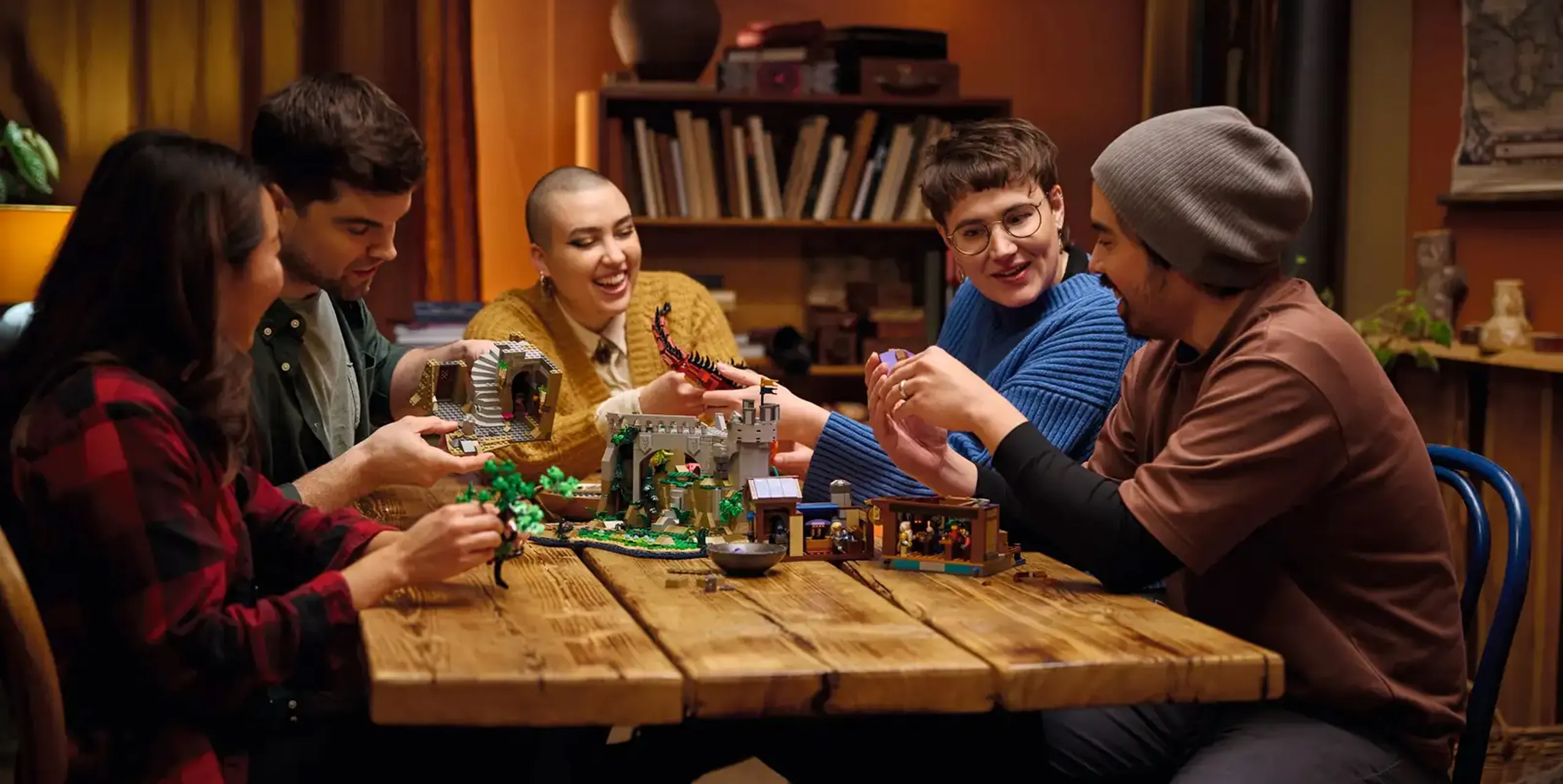 Конструктор LEGO Ideas Dungeons & Dragons Red Dragon's Tale (21348)