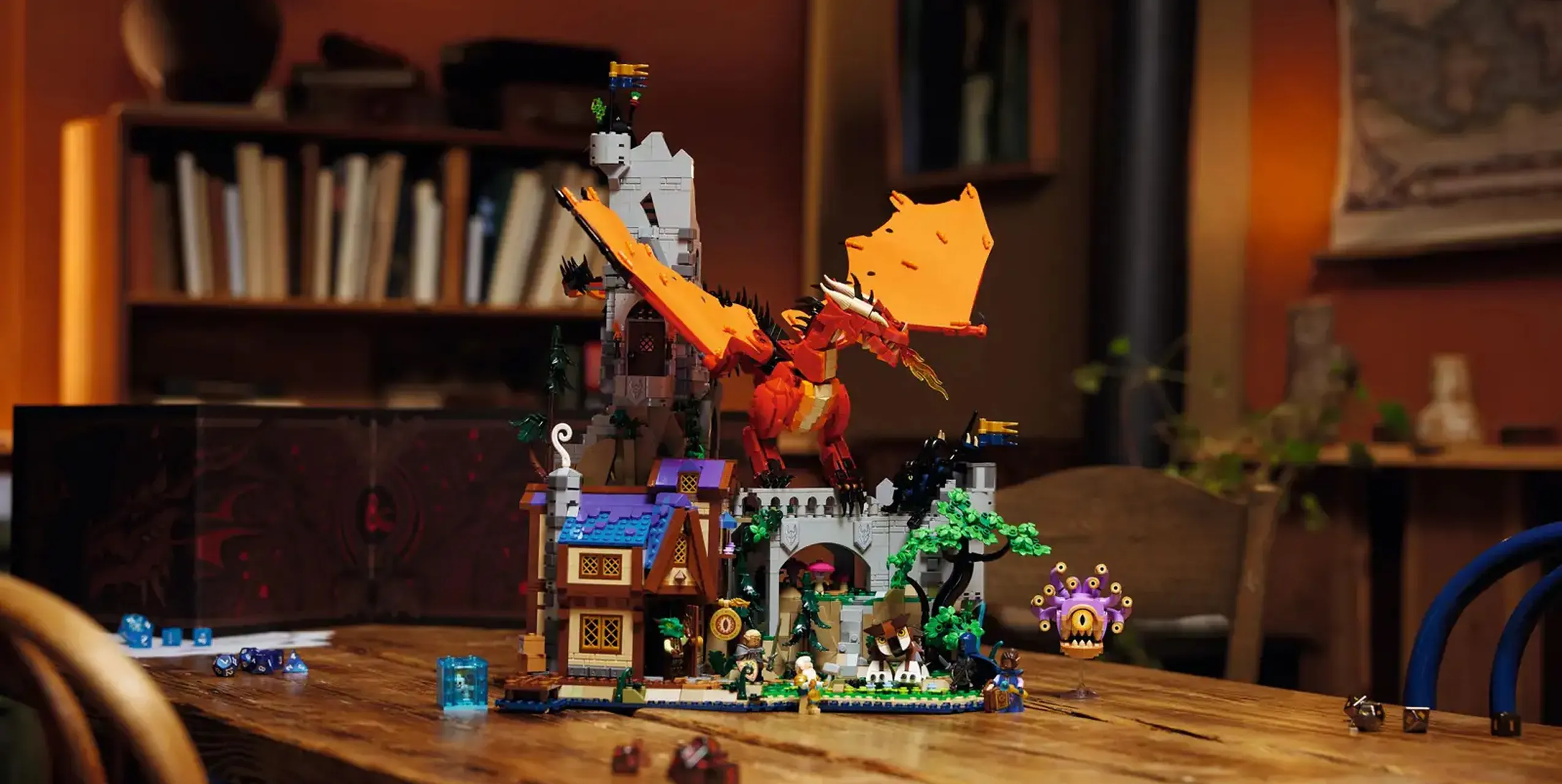 Конструктор LEGO Ideas Dungeons &amp; Dragons Red Dragon's Tale (21348)