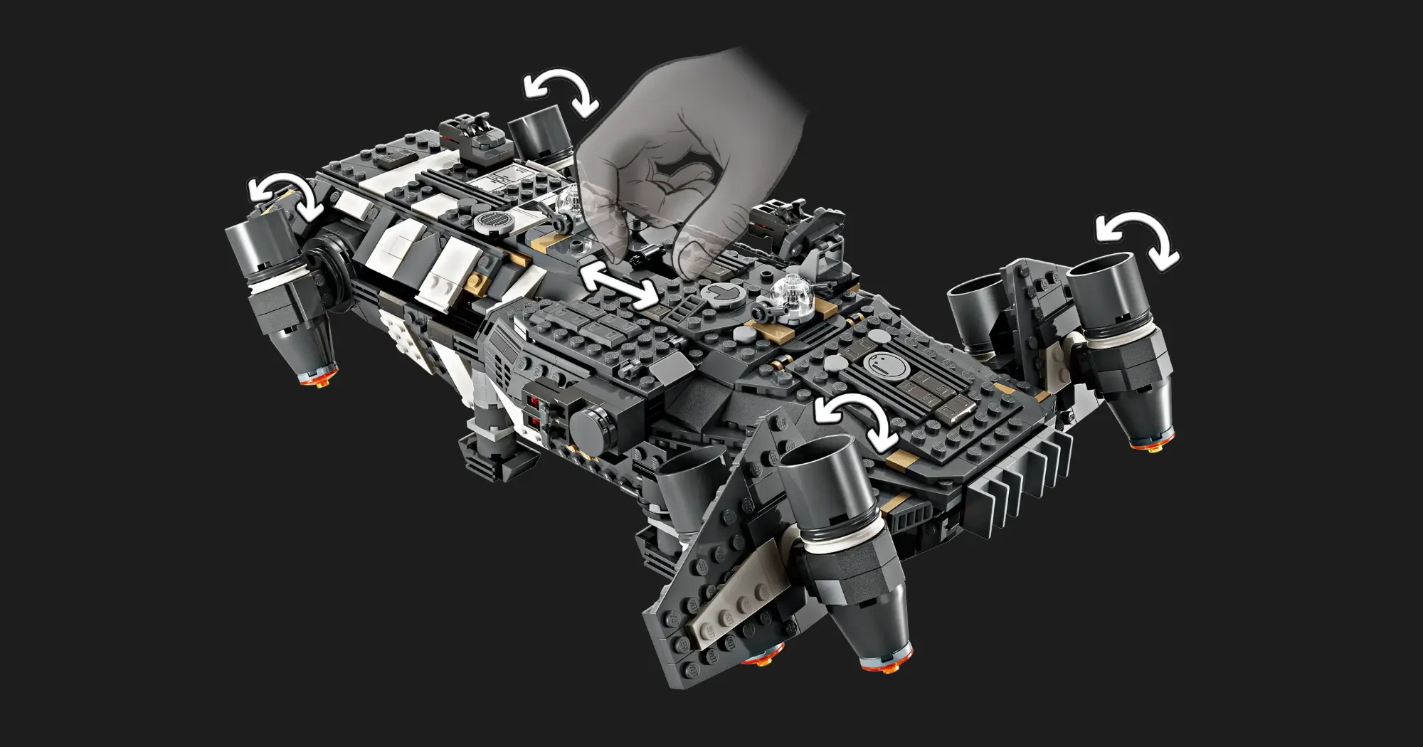Конструктор LEGO Star Wars The Onyx Cinder (75374)