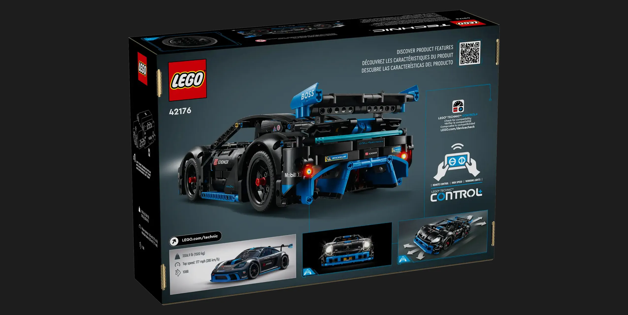 Конструктор LEGO Technic Porsche GT4 E-Performance Race Car (42176)