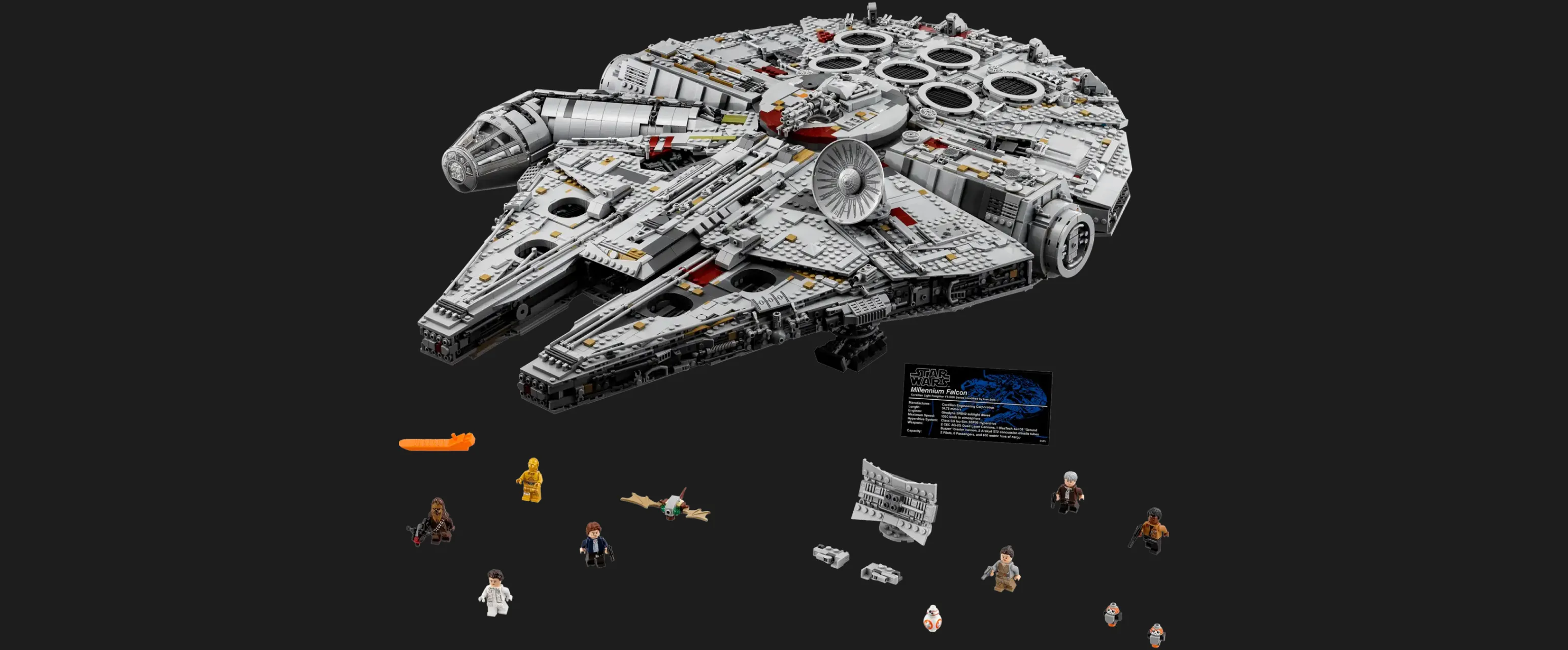 Конструктор LEGO Star Wars Millennium Falcon (75192)