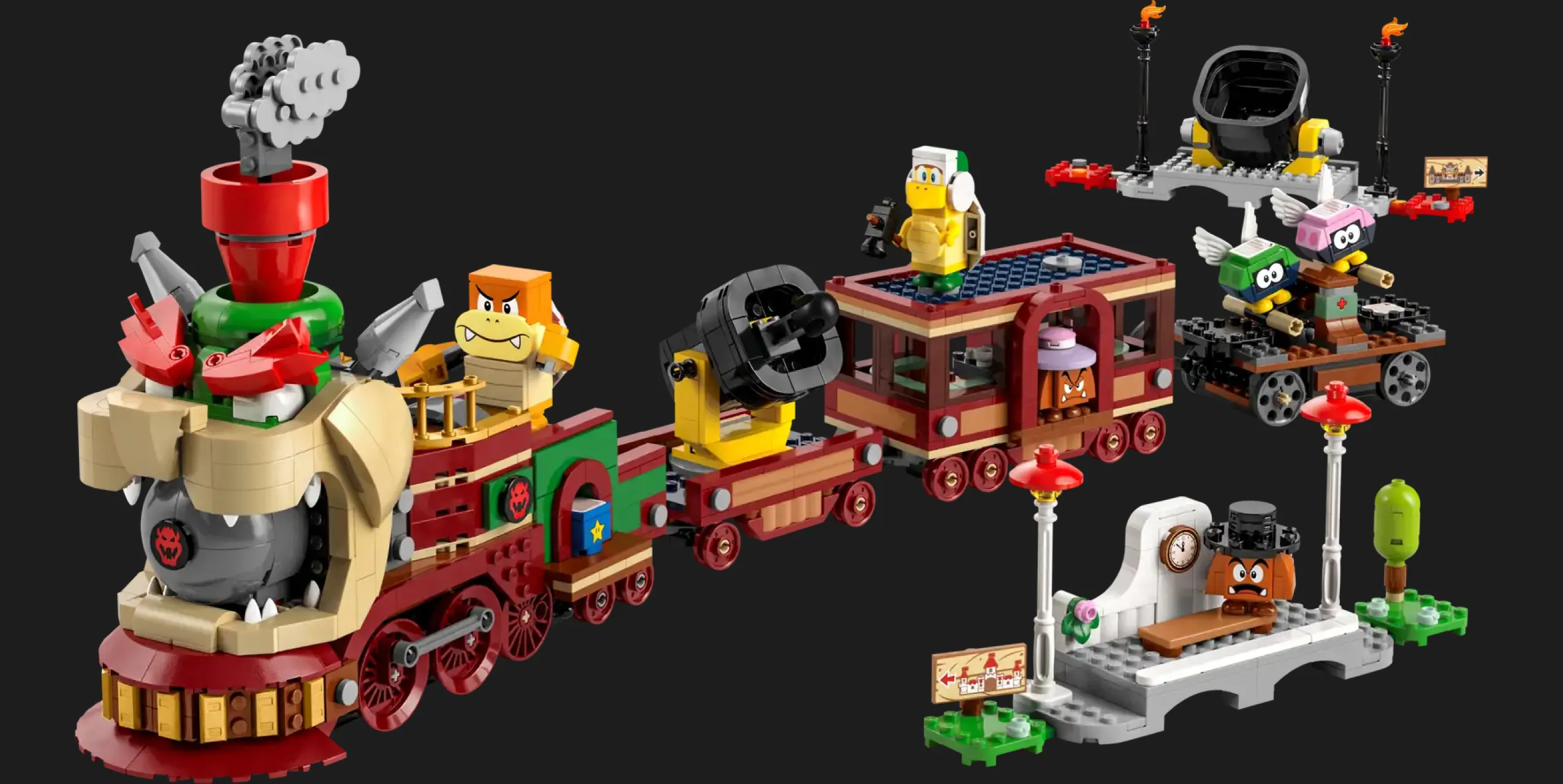 Конструктор LEGO Super Mario The Bowser Express Train (71437)