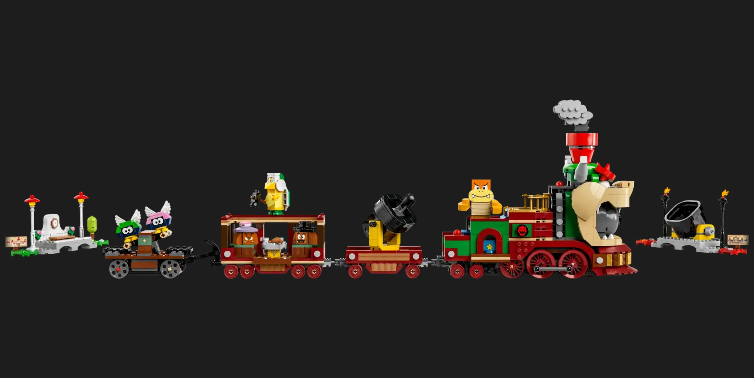 Конструктор LEGO Super Mario The Bowser Express Train (71437)