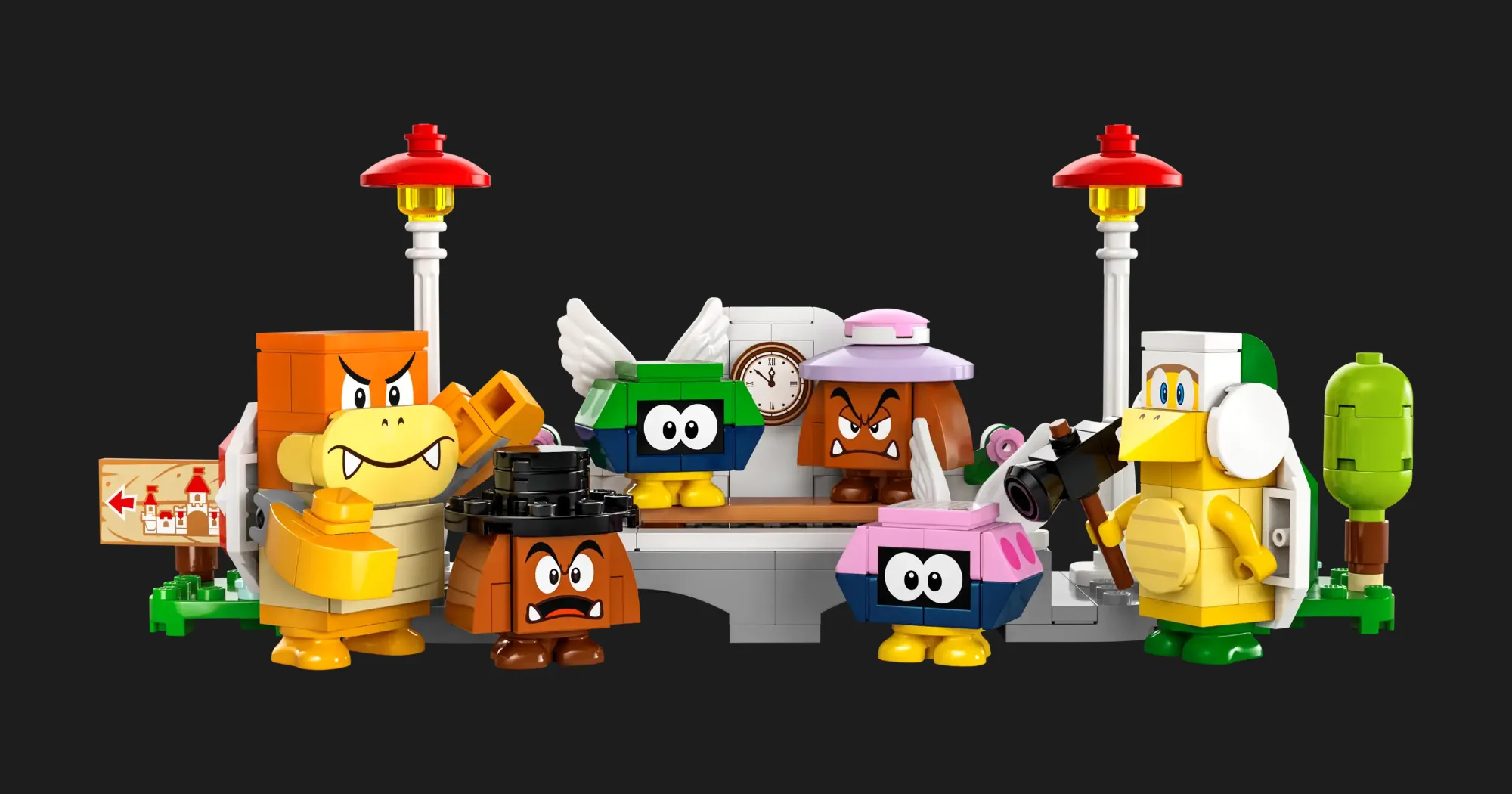 Конструктор LEGO Super Mario The Bowser Express Train (71437)