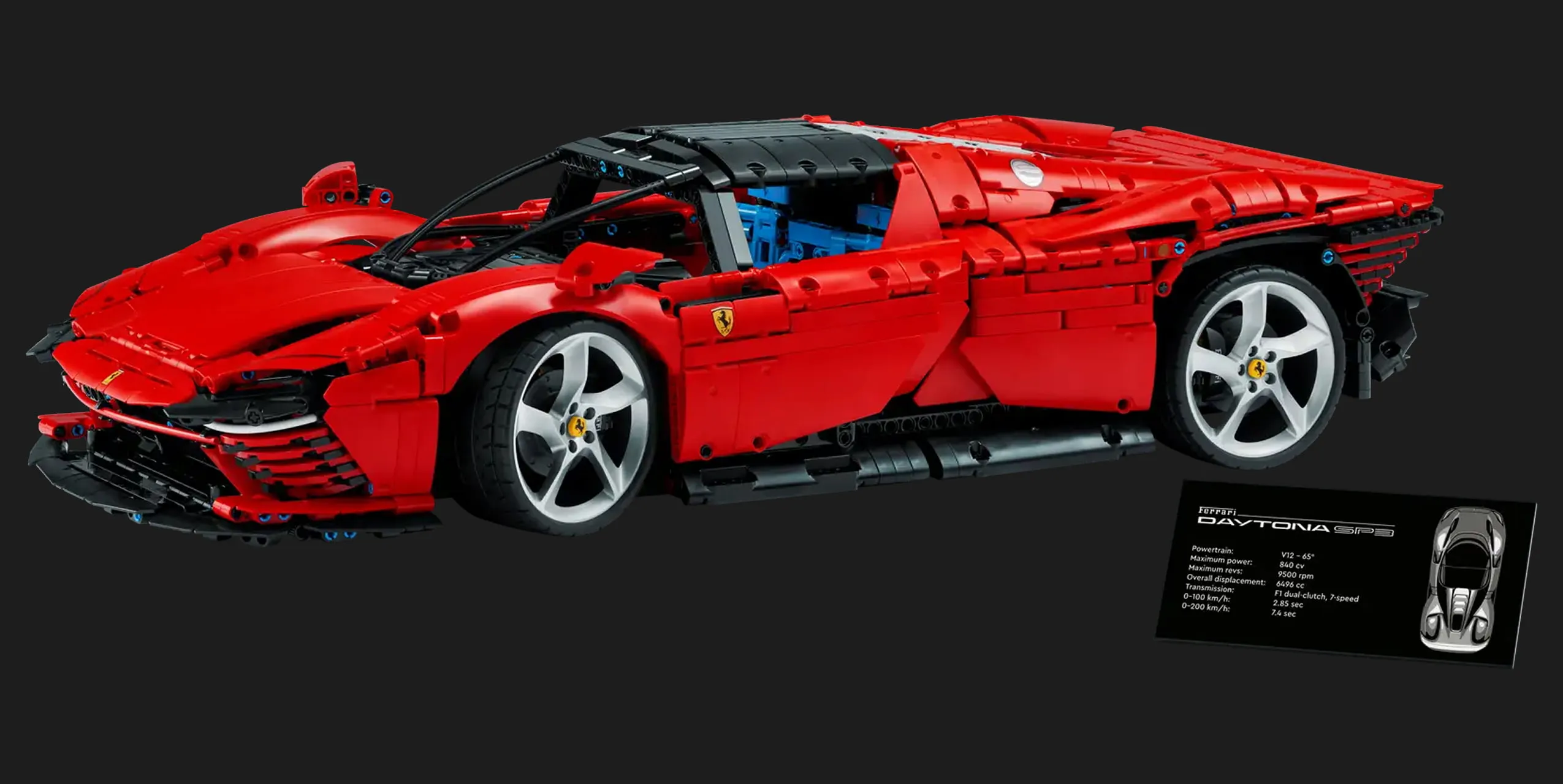 Конструктор LEGO Technic Ferrari Daytona SP3 (42143)