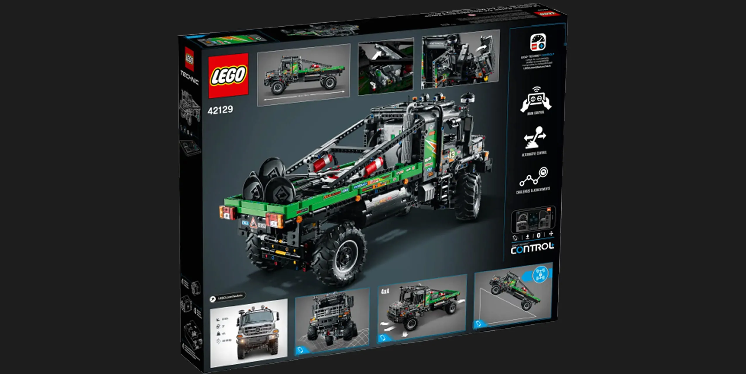 Конструктор LEGO Technic Mercedes-Benz 4x4 Zetros Trial Truck (42129)