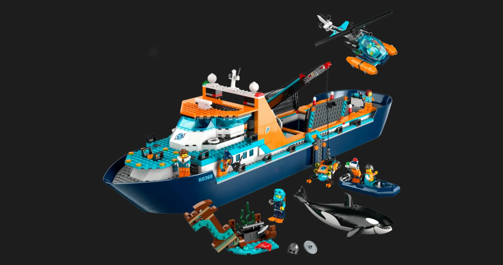 Конструктор LEGO City Arctic Exploration Ship (60368)