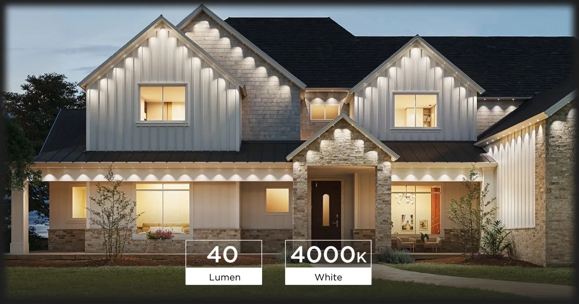 Лента светодиодная Govee H705 Permanent Outdoor Lights 2, 30м (White)