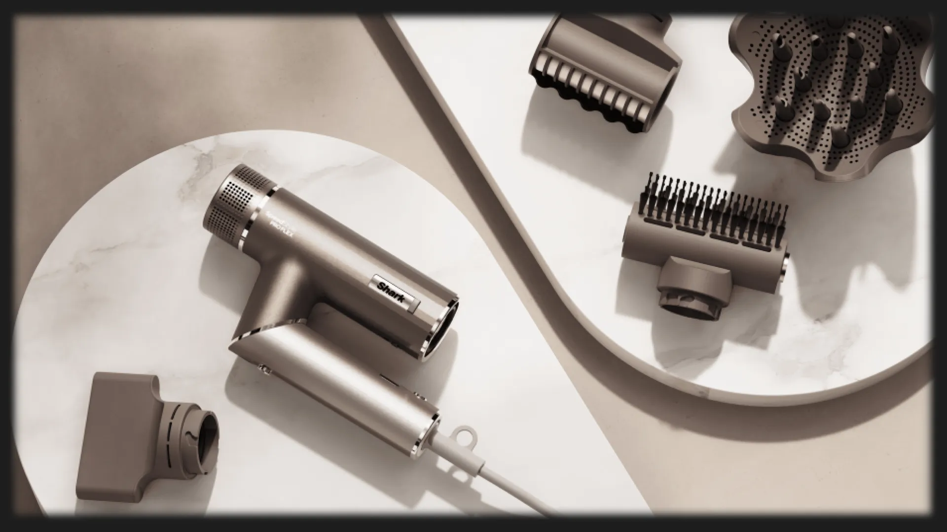 Фен Shark SpeedStyle 4-в-1 HD542EU (Silver)