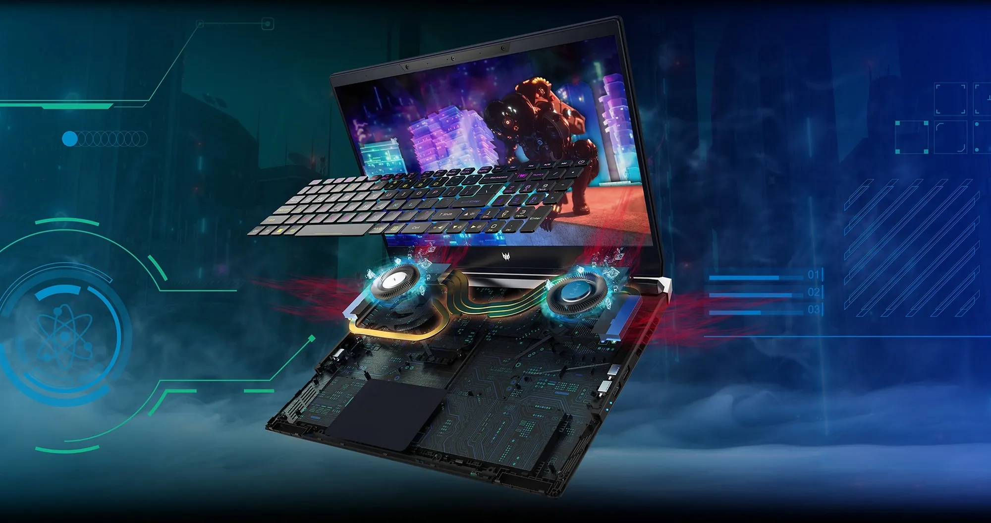 Ноутбук Acer Predator Helios 300 PH315-55-70ZV (Intel Core i7/16GB/512GB (SSD)/RTX 3060) (NH.QH8AA.001) (Standard)