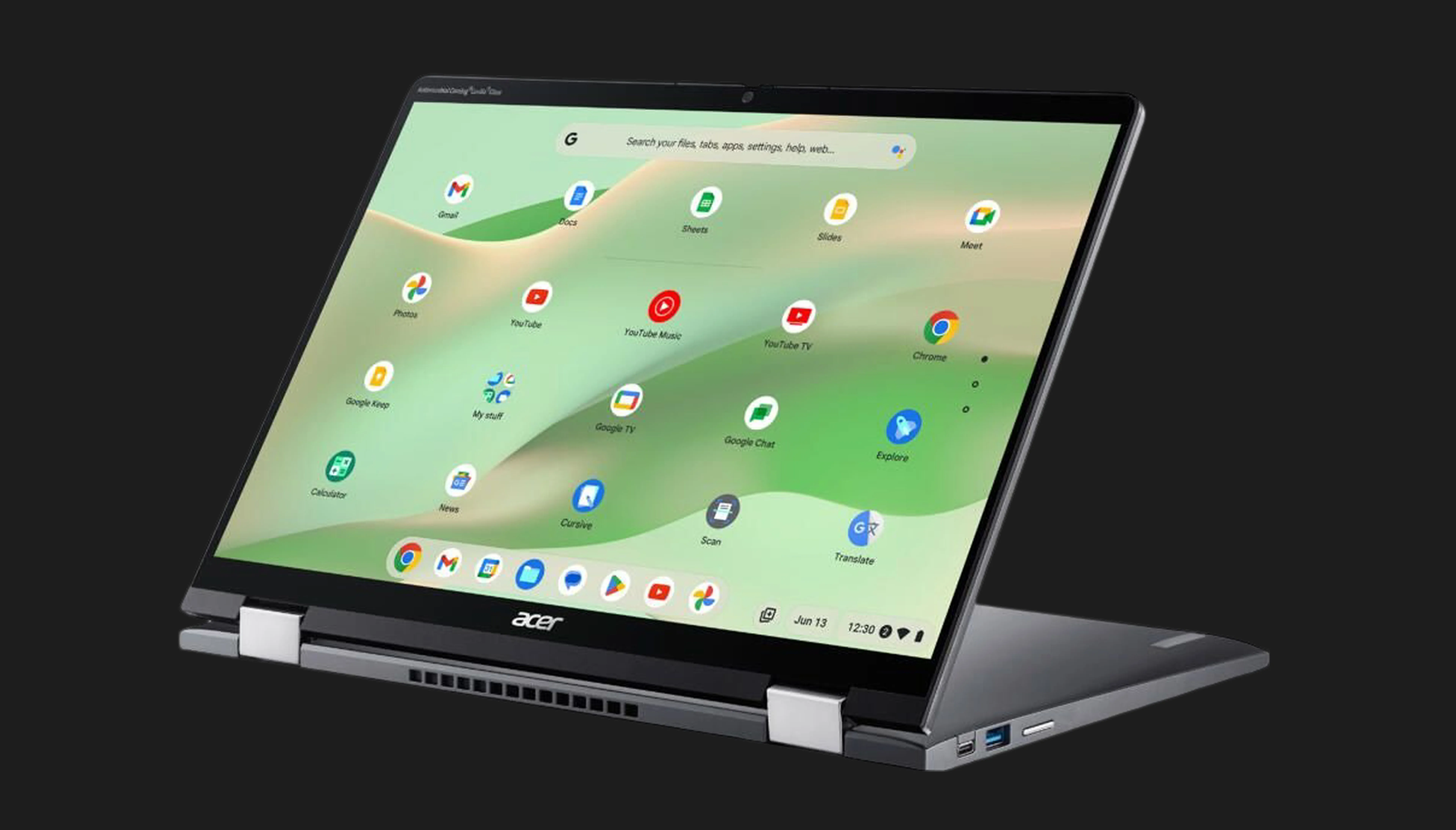 Ноутбук Acer Chromebook Spin 714 CP714-2W-56B2(Intel Core i5/8GB/256 GB (SSD)/Intel Iris Xe) (NX.KLAAA.001) (Global)