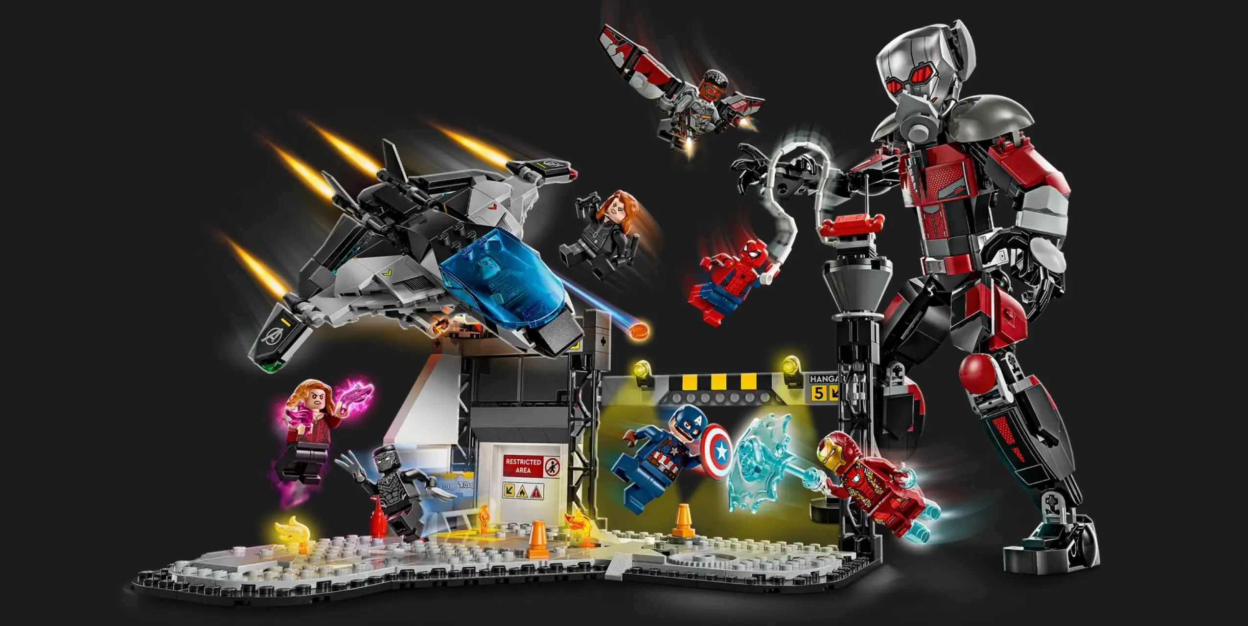 Конструктор LEGO Super Heroes Captain America: Civil War Action Battle (76314)