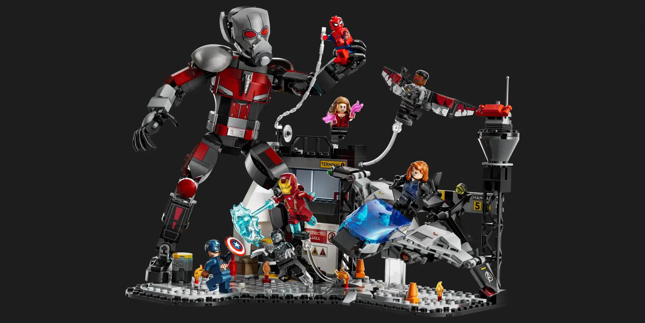 Конструктор LEGO Super Heroes Captain America: Civil War Action Battle (76314)