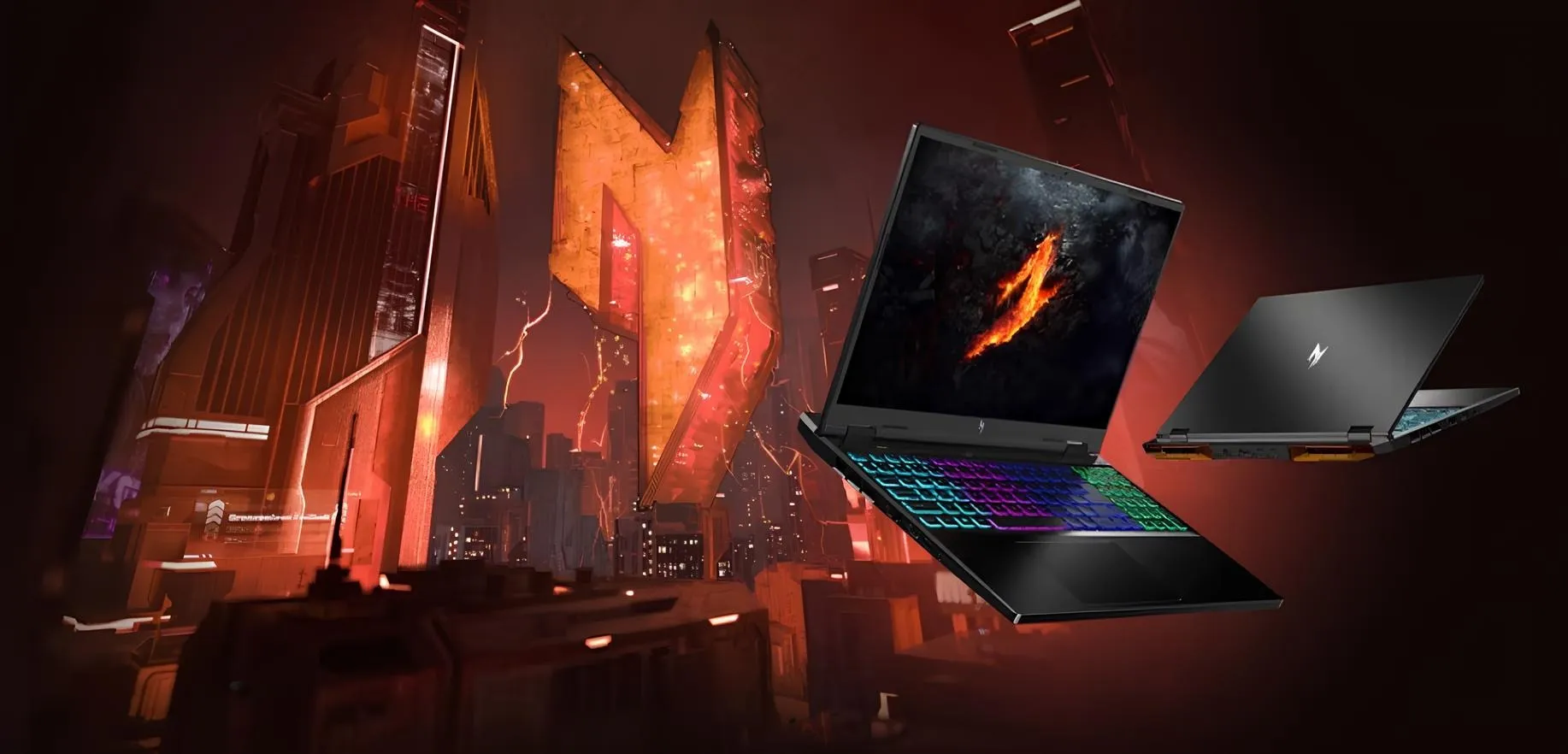Ноутбук Acer Nitro 16 AN16-42-R39G (AMD Ryzen 7/16GB/1TB (SSD)/RTX 4070) (NH.QPLEG.009) (Global)