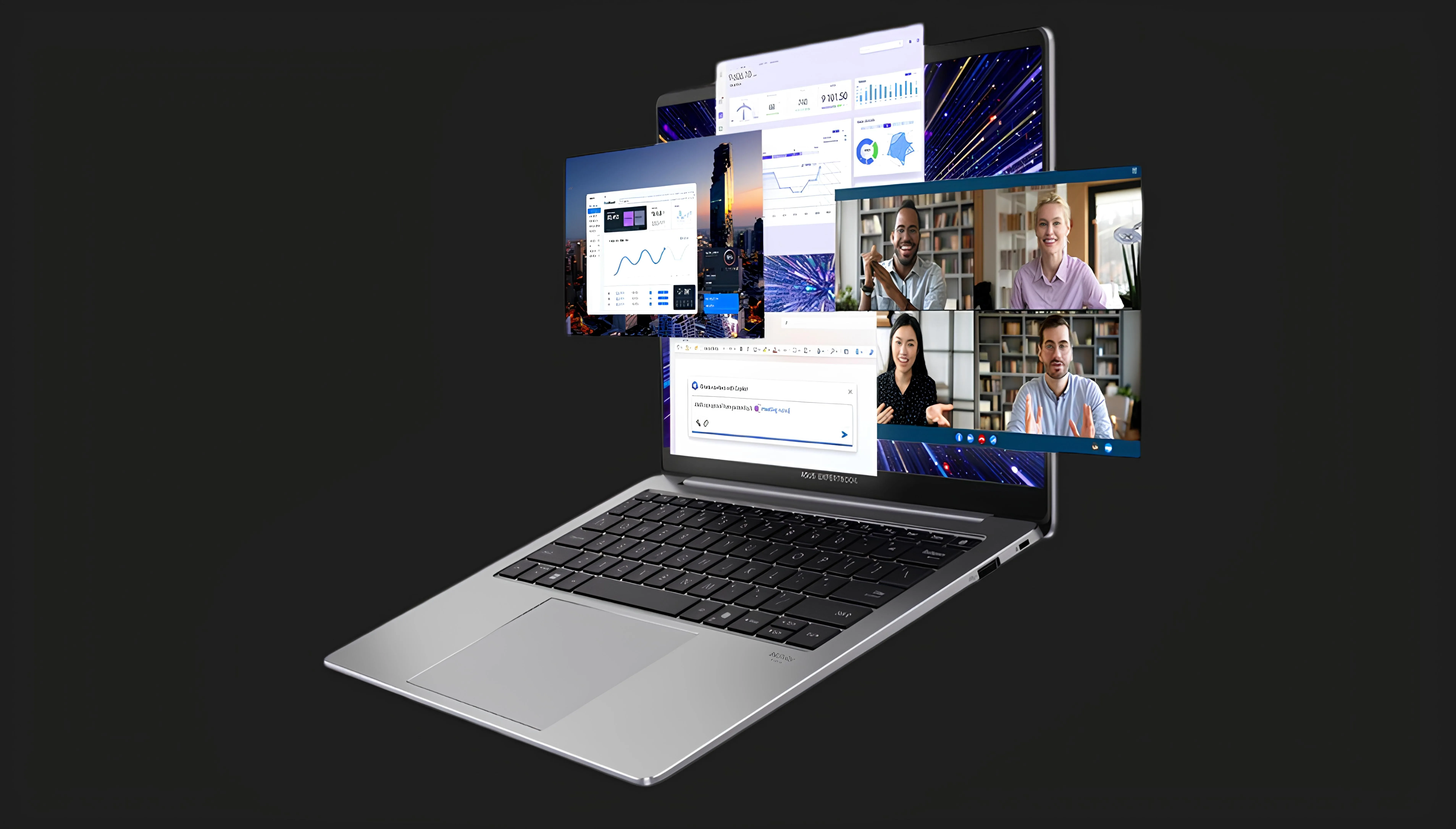 Ноутбук Asus ExpertBook P5 P5405CSA (Intel Core Ultra 5/16GB/512GB (SSD)/Intel Arc Graphics) (P5405CSA-NZ0101X) (Global)