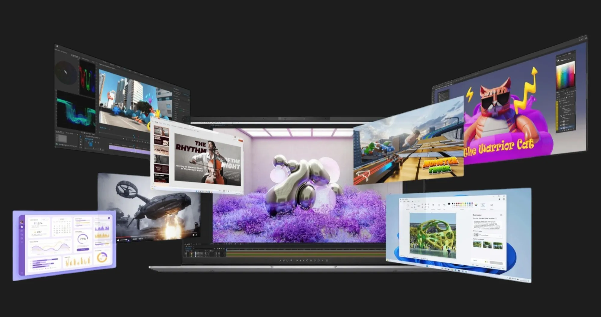 Ноутбук Asus VivoBook S15 S5507QAD 15,6" (Snapdragon X Elite/32GB/1TB (SSD)/Qualcomm Adreno) (S5507QAD-PS99) (Standard)