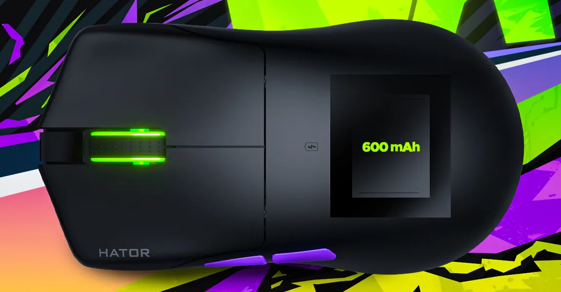 Ігрова миша Hator Pulsar 3 Ultra 4K Wireless (Black)