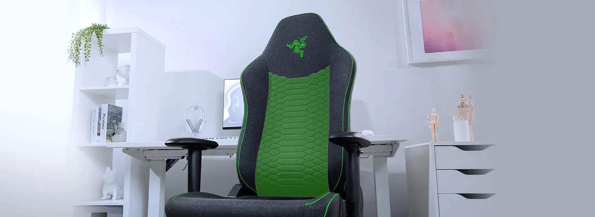 Крісло для геймерів RAZER Iskur V2 X Fabric (Black)