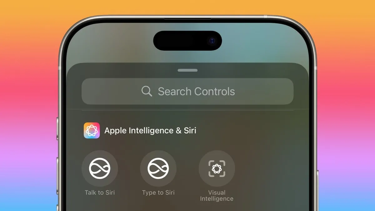 Visual Intelligence і Talk to Siri