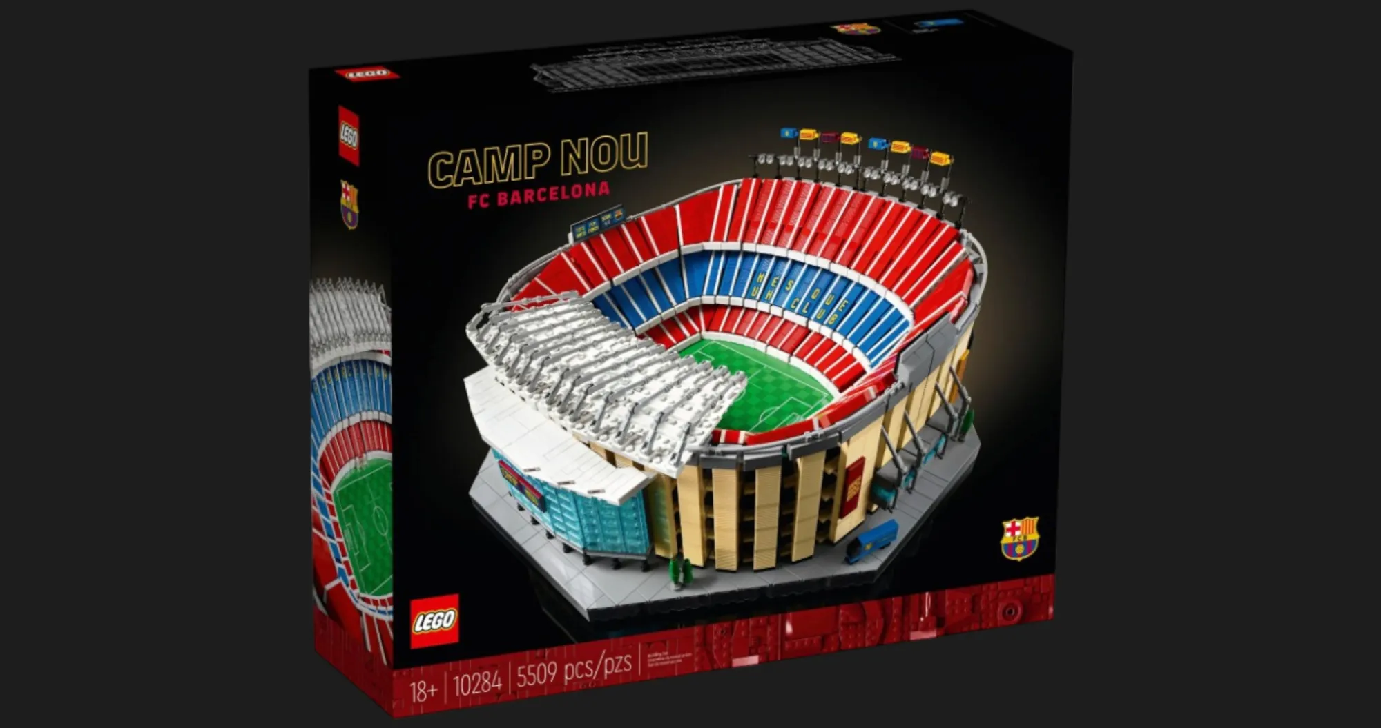 Конструктор LEGO Icons Camp Nou – FC Barcelona (10284)