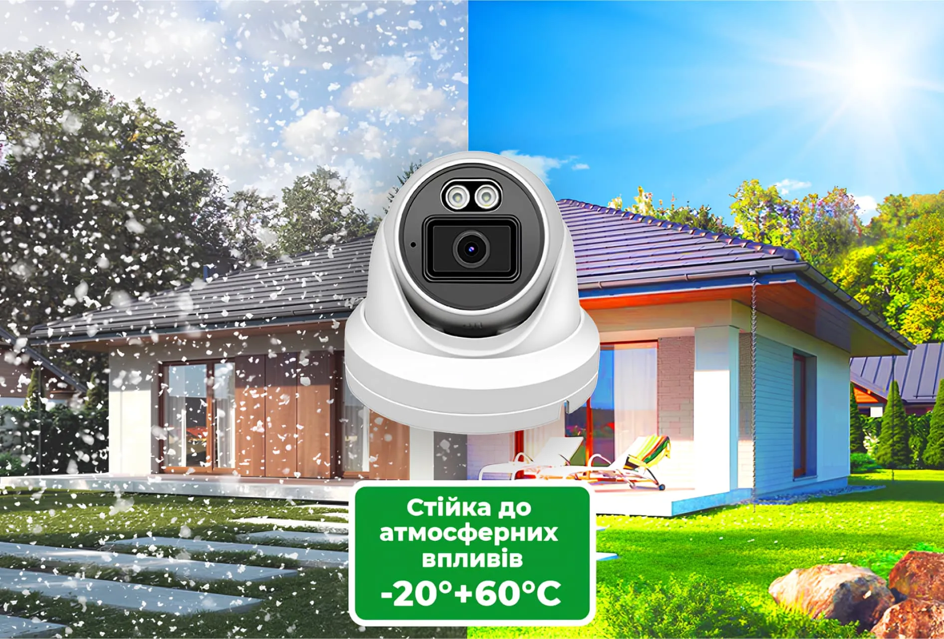 IP камера GreenVision 6MP GV-705-IP-FM-DOS50-30 SD (Lite) (White)