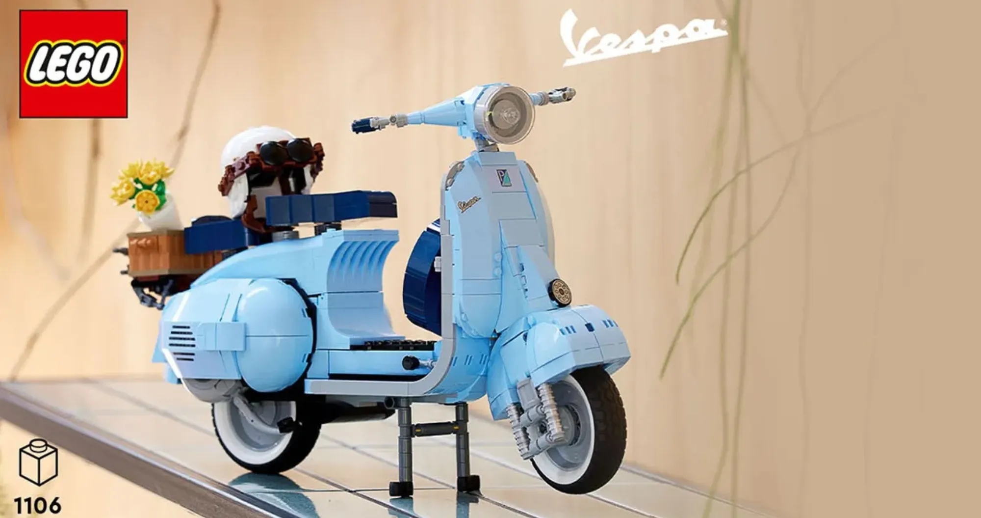 Конструктор LEGO Icons Vespa 125 (10298)