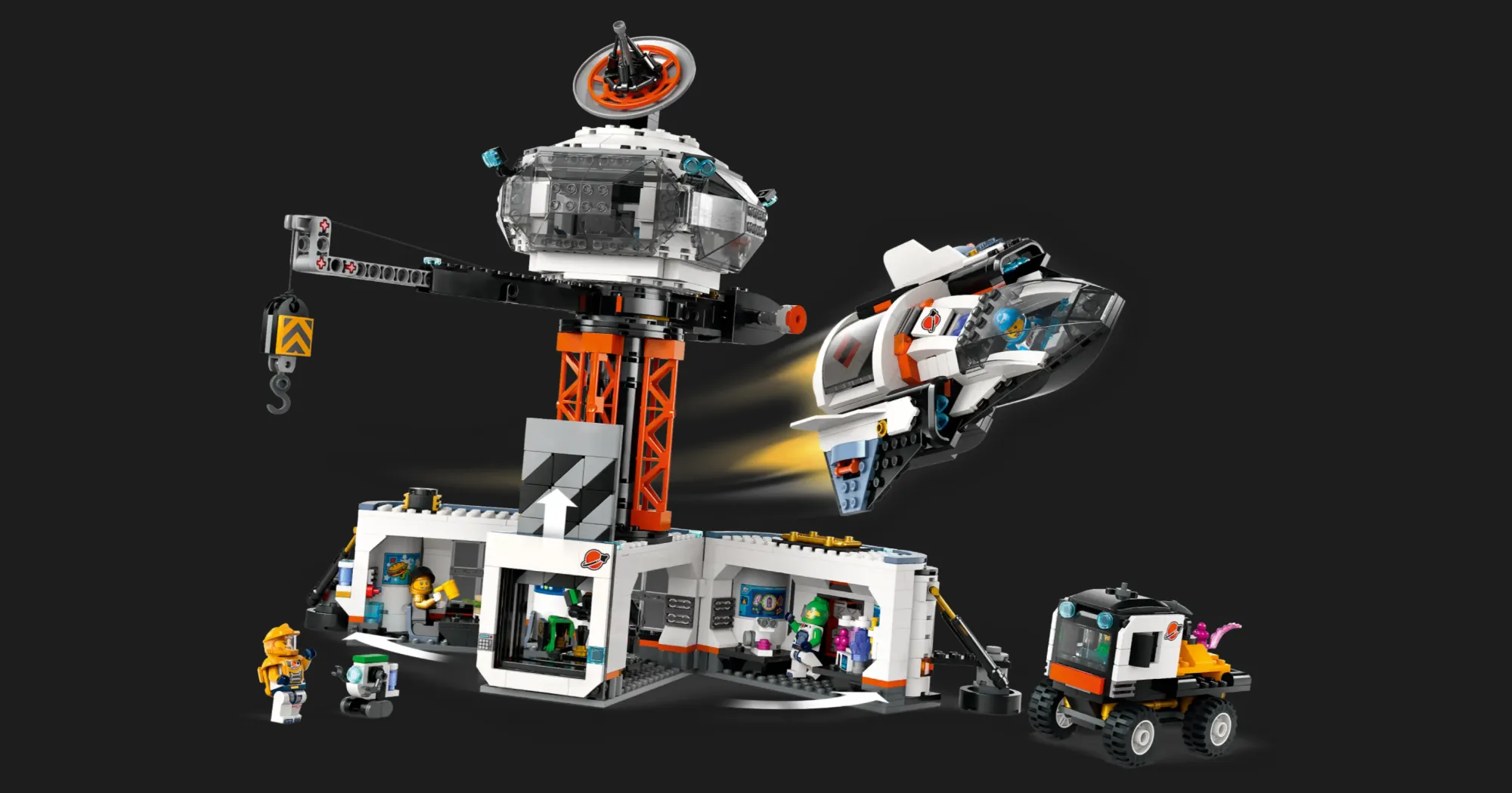 Конструктор LEGO City Космическая база и стартовая площадка для ракеты (60434)