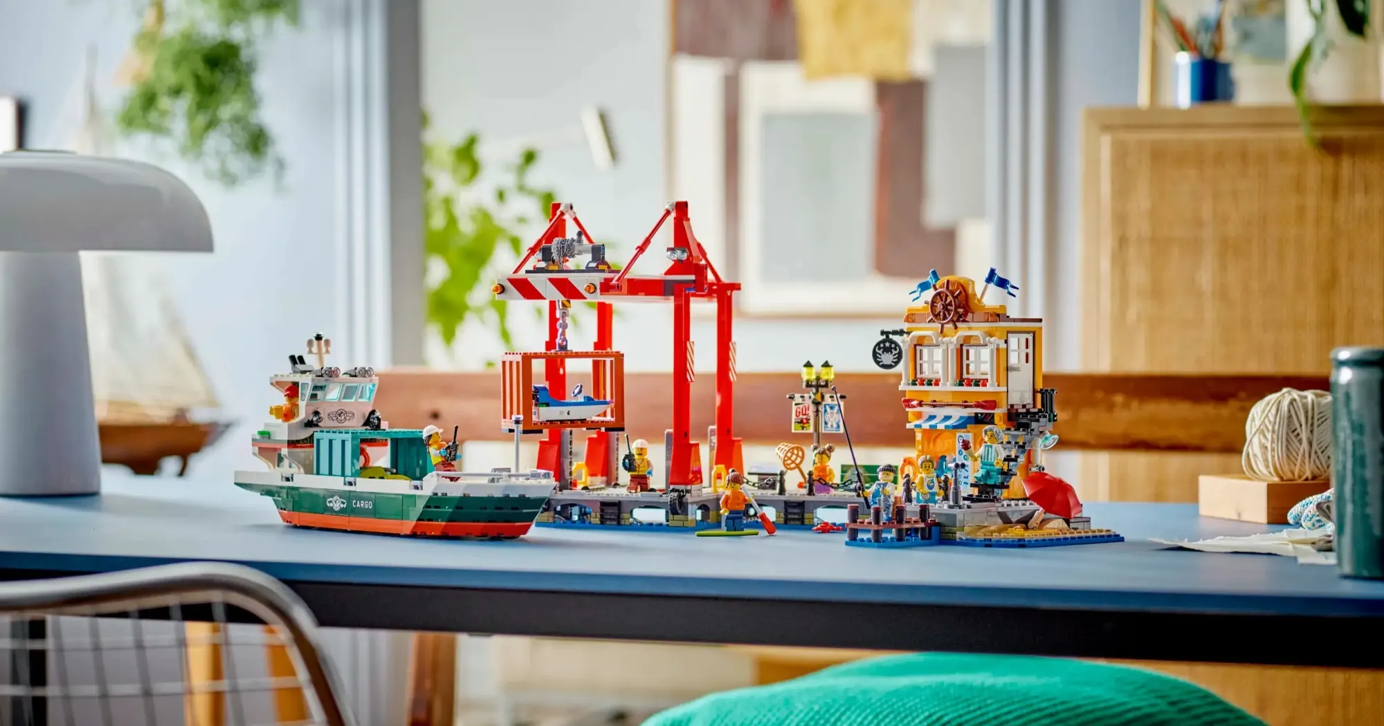 Конструктор LEGO City Seaside Harbor with Cargo Ship (60422)