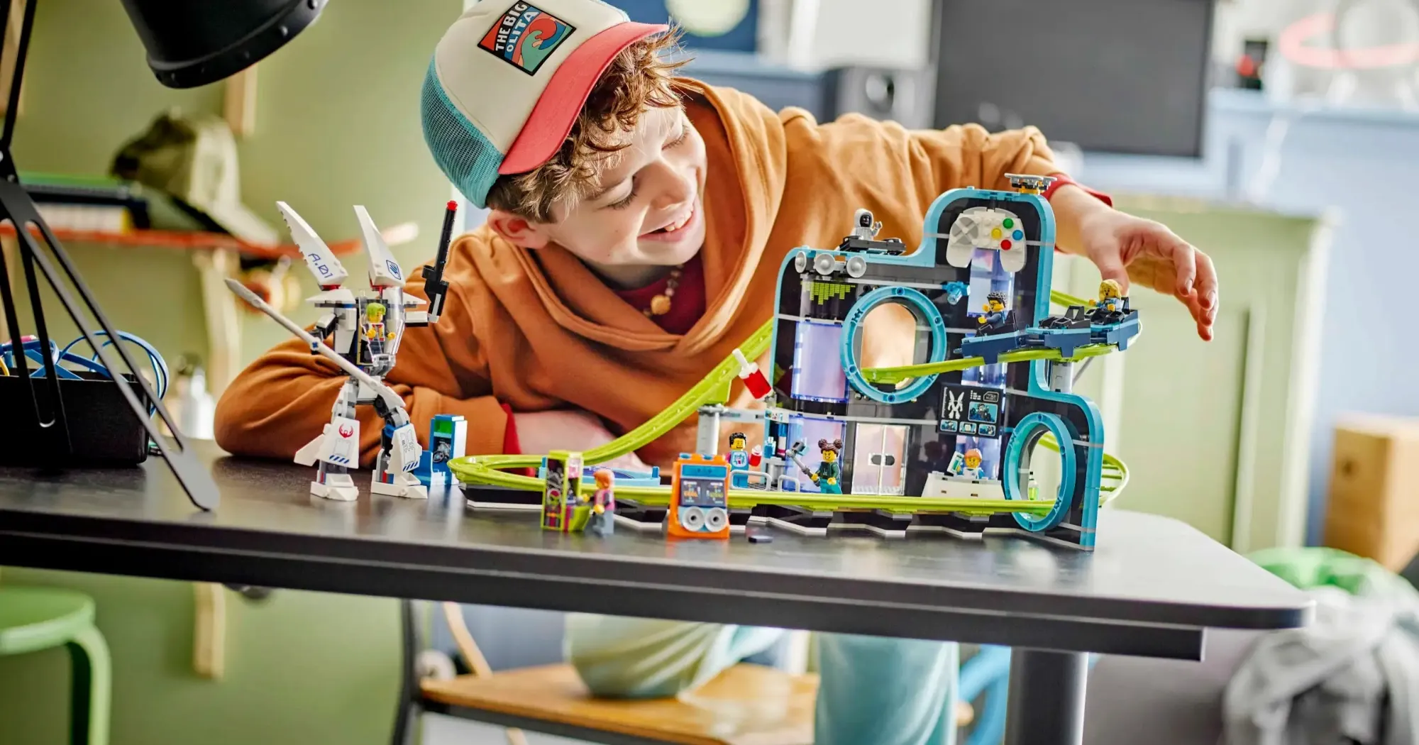 Конструктор LEGO City Robot World Roller-Coaster Park (60421)