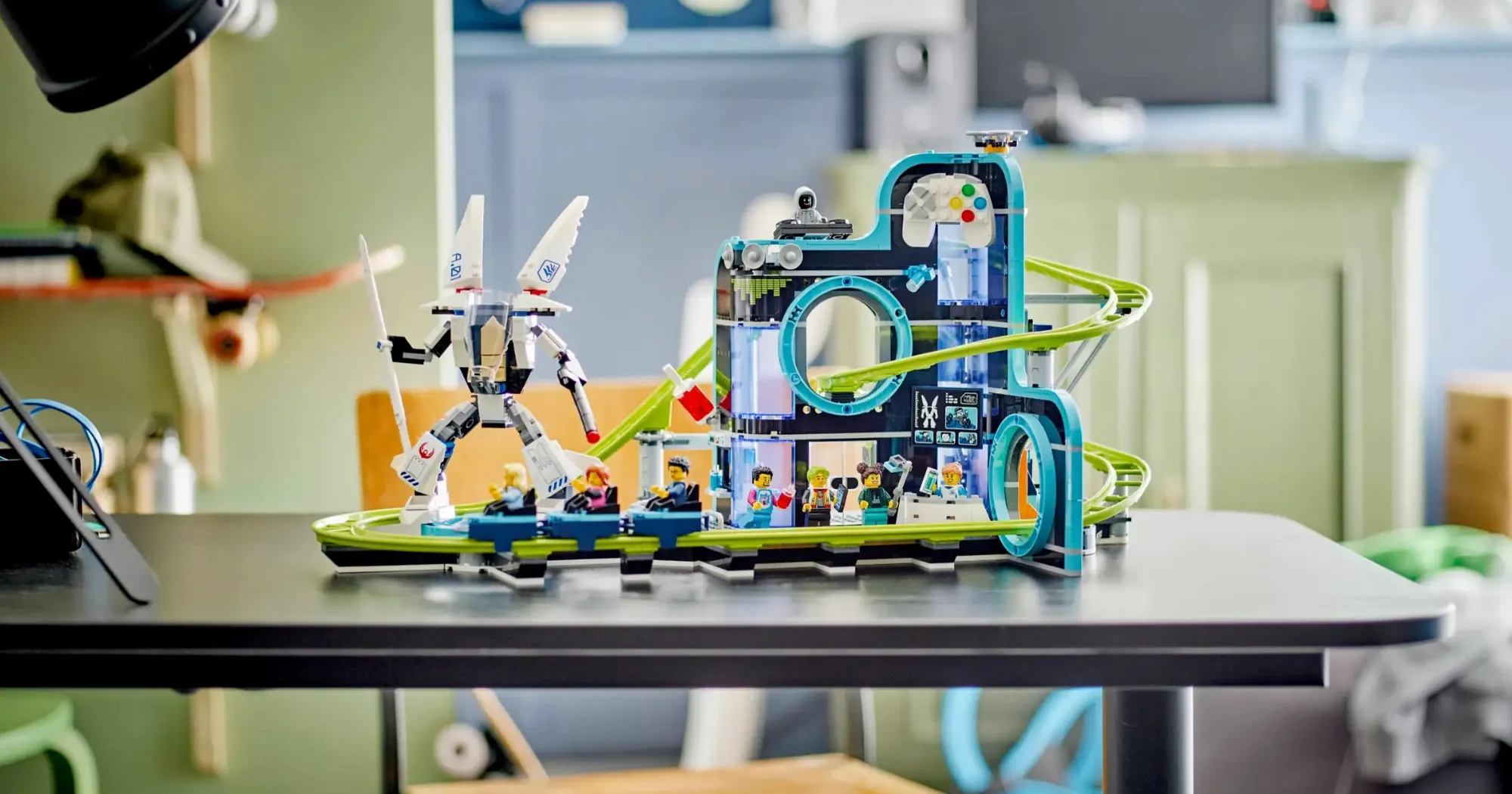 Конструктор LEGO City Robot World Roller-Coaster Park (60421)