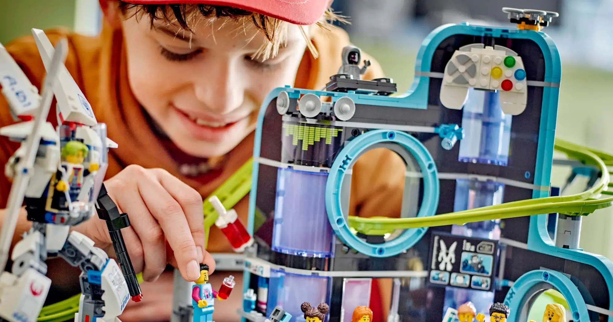 Конструктор LEGO City Robot World Roller-Coaster Park (60421)