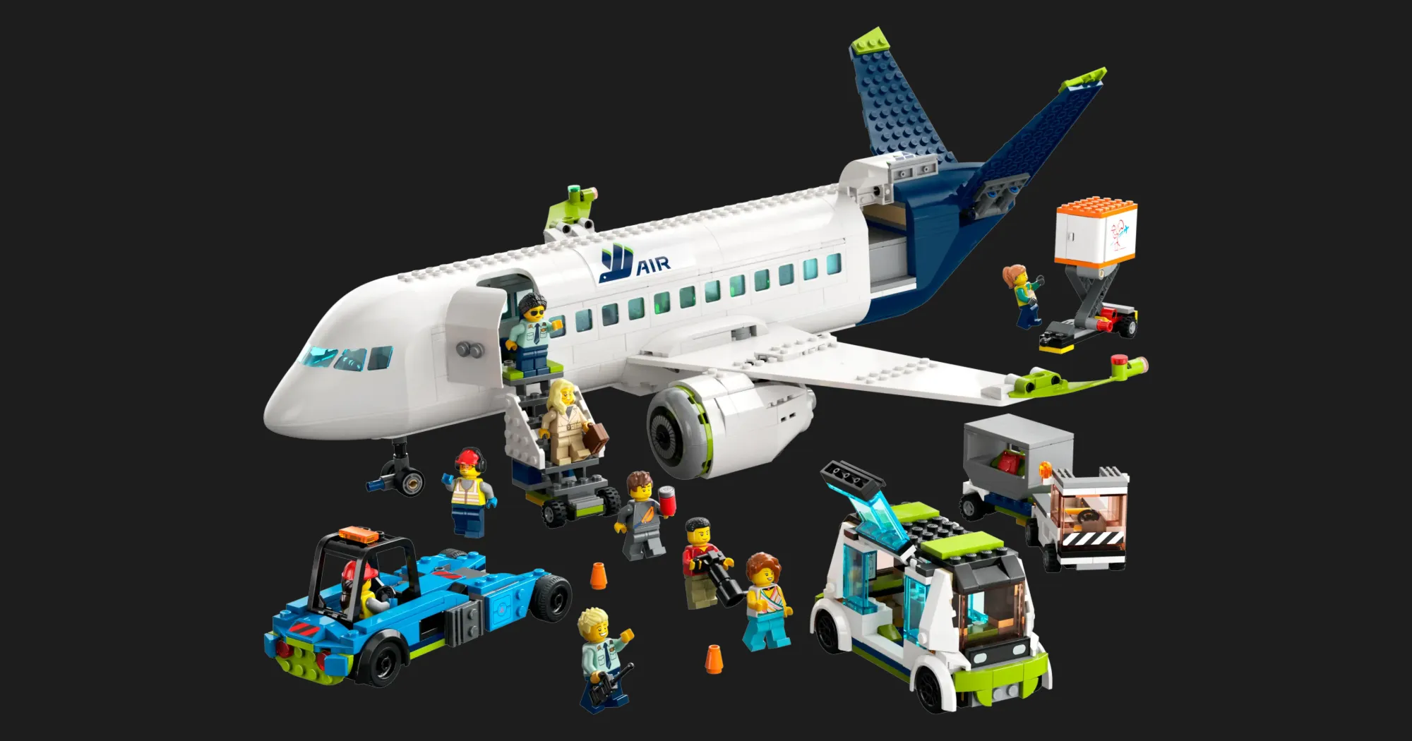 Конструктор LEGO City Passenger Airplane (60367)