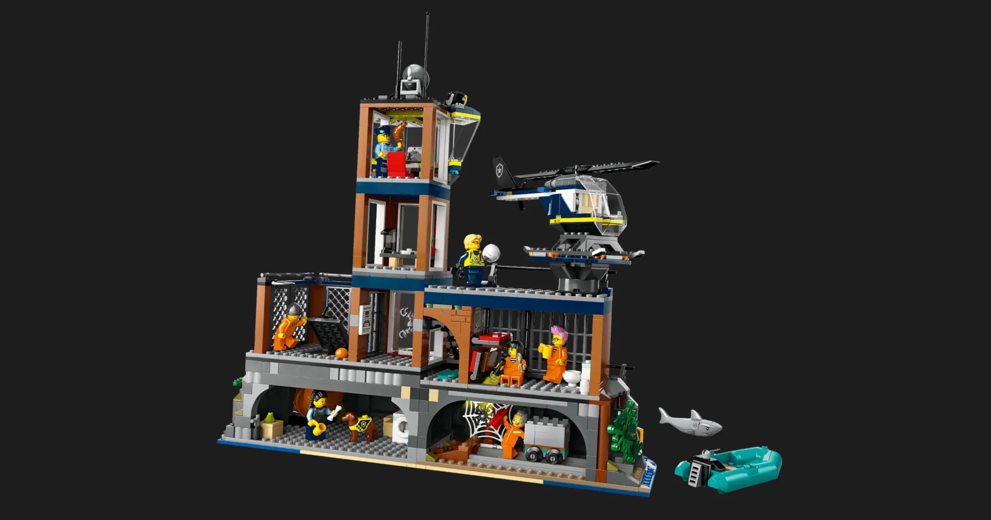 Конструктор LEGO City Police Prison Island (60419)